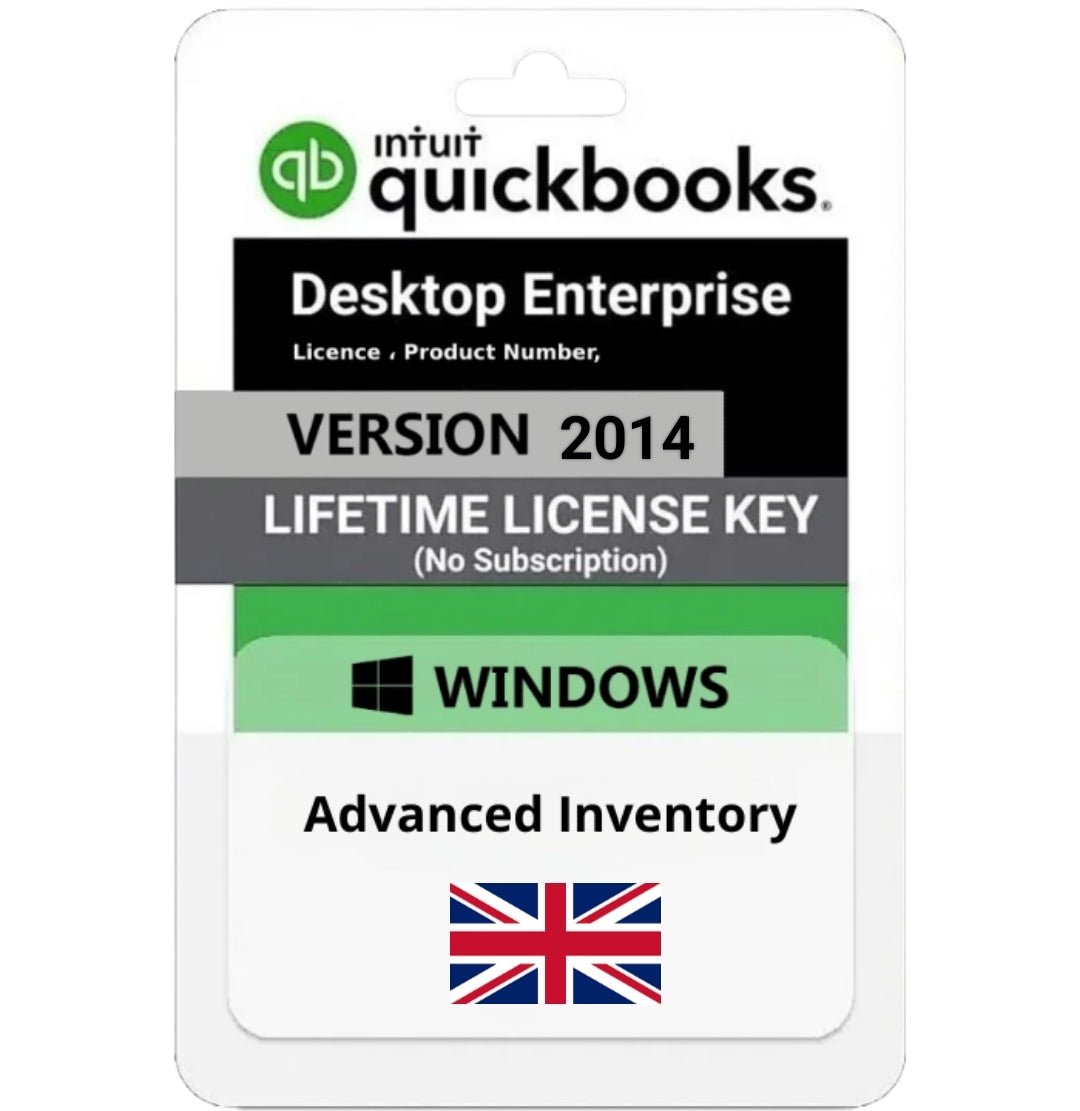 Desktop enterprise quickbooks 2014 UK advanced inventory - Softneerz